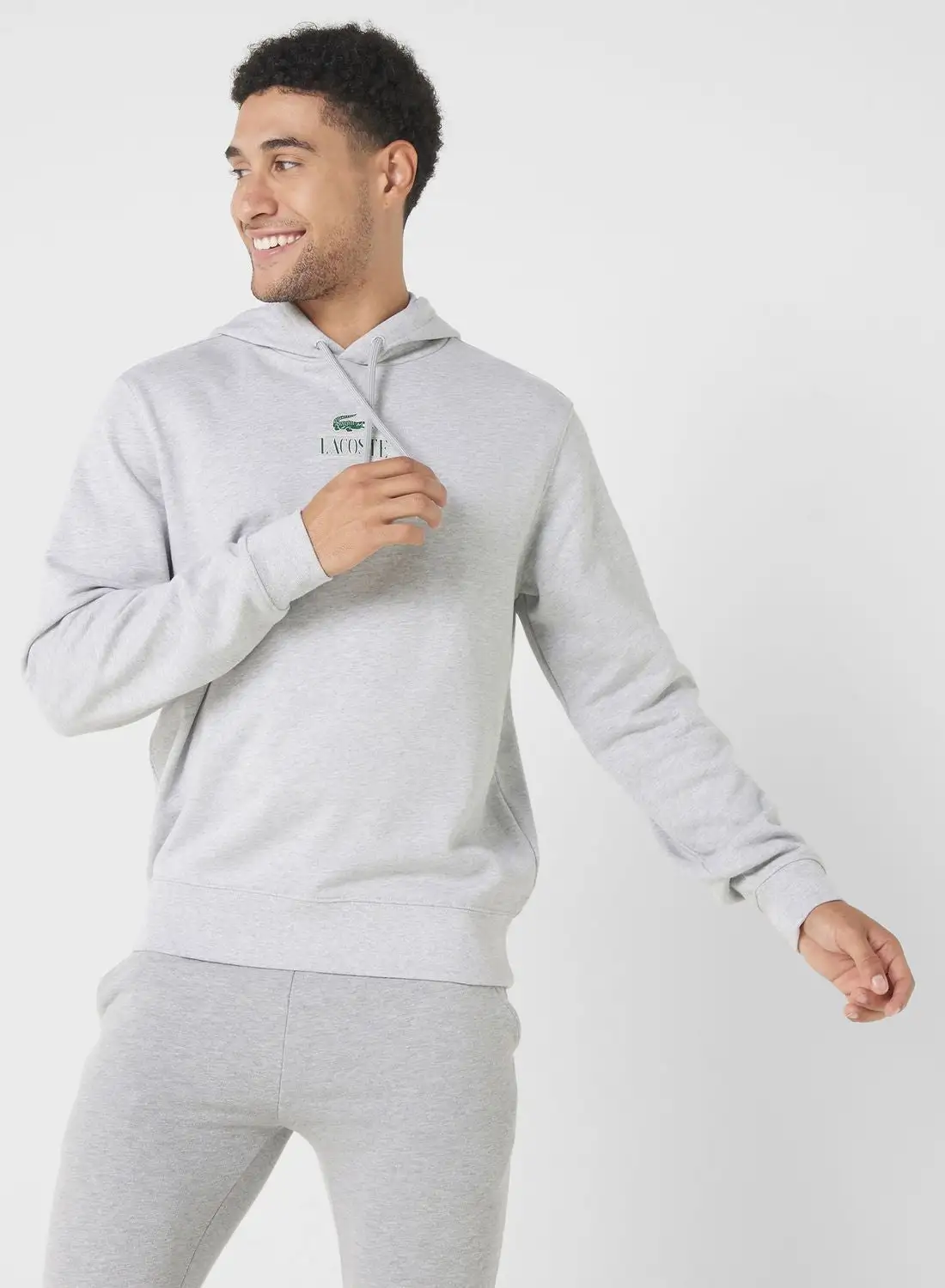 LACOSTE Logo Hoodie