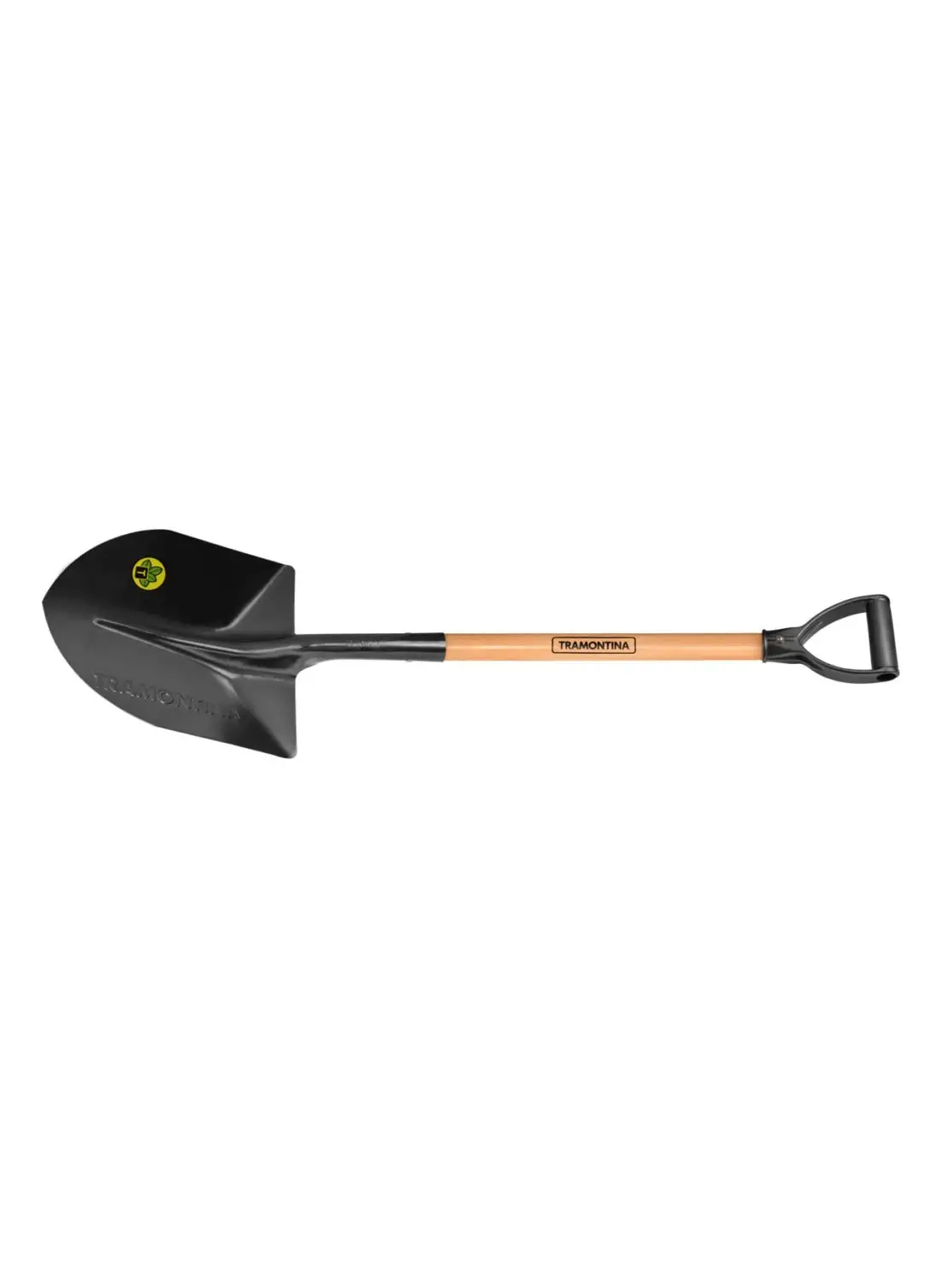 TRAMONTINA Round Mouth Shovel with 71cm Wood Handle