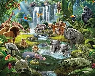 Walltastic Jungle Mural Wallpaper, 245 x 305cm