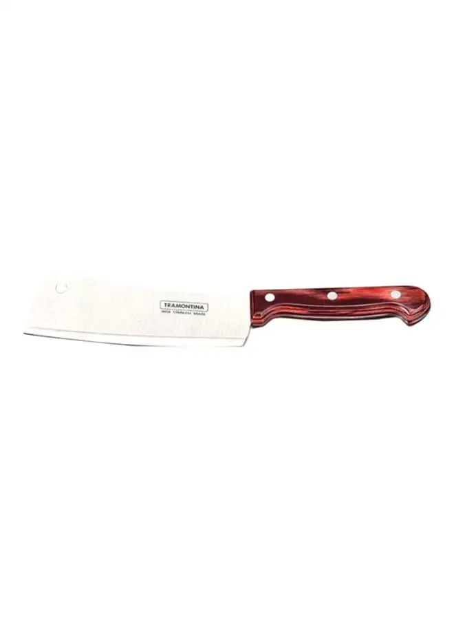 TRAMONTINA Cleaver Red/Silver 6inch