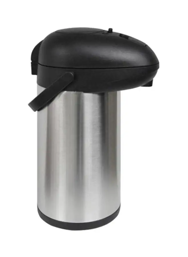 Royalford Double Wall Stainless Steel Flask Silver/Black 4Liters