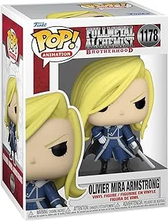 Funko Pop! Animation: FMA: B - Olivier Milla Armstrong A With Sword - Full Metal Alchemist - Collectable Vinyl Figure - Gift Idea - Official Merchandise - Toys for Kids & Adults - Anime Fans