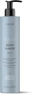 LAKME TEKNIA BODY MAKER LIGHTWEIGHT VOLUME BALM FOR FINE HAIR, Vegan formula Paraben-free Mineral oil-free Colorants-free, 300ML