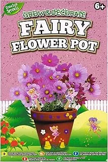 Creative Sprouts Kids Grow & Decorate Your Own Fairy Flower Pot