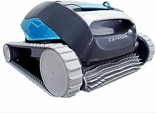 Dolphin Cayman Automatic Robotic Pool Cleaner (2023 Model) — Programmable Weekly Timer, Wall Climbing, Massive Top-Load Filter Bin, HyperBrush — For In-Ground & Above Ground Swimming Pools up to 33ft