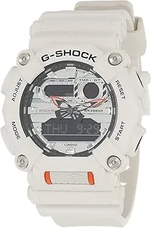 Casio G-Shock Watch - GA-900AS-7ADR White Dial, White Band