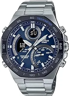 Casio Edifice Men's Watch - ECB-950DB-2ADF blue Dial, Silver Band