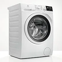 Electrolux 7/4 KG Washer Dryer, 1400W Fully Automatic Front Load Washing & Drying Combo Machine with Steam Care, Dual Care & Sensi-Care System, Automatic Drying-Condense Dryer, Child Lock, EW7W4742HB