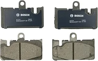 مجموعة وسادات الفرامل القرصية الخزفية الفاخرة من BOSCH BC871 - متوافقة مع سيارات Lexus LS430 المختارة؛ مؤخرة