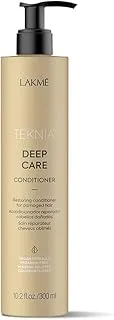 LAKME TEKNIA DEEP CARE RESTORING CONDITIONER FOR DAMAGED HAIR, Vegan formula Paraben-free Mineral oil-free Colorants-free, 300ML