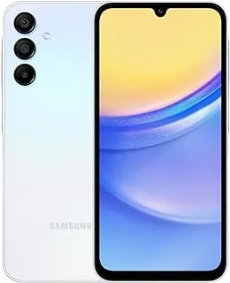 Samsung Galaxy A15 5G, Android Smartphone, Dual SIM Mobile Phone, 4GB RAM, 128GB Storage, Light Blue (UAE Version)