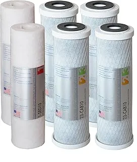 APEC ULTIMATE Series US Made 2 Sets of Stage 1, 2 & 3 Replacement Filter For Undersink System(FILTER-SETX2)