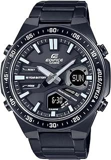 Casio Edifice Men's Watch - EFV-C110DC-1ADF Black Dial, Black Band