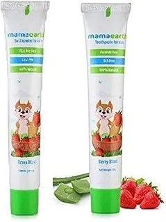 Mamaearth Natural Berry Blast Kids Toothpaste, 50g (Pack of 2)