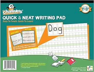 Channie's Visual Handwriting Worksheet for 1st - 3rd Grade | Handwriting Simplified! Visual Writing Tools for Kids | Handwriting Practice for Kids, Kids Writing Book, Practice Writing Book for Kids