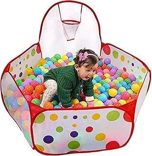 SKEIDO children's Tent Kids Ocean Ball Pit Pool Game Play Tent Foldable Indoor Outdoor Kids Play House Hut Pool Children Toy Tent