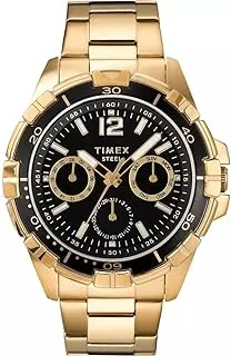 Timex Classics Men's 44.5mm Stainless Steel Bracelet Multi-Function Watch TW2T50800