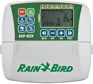 Rain Bird ESP-RZXe 8 Station Irrigation Controller, Black