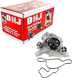 DNJ WP1163B Water Pump for 2011-2015 / Chrysler, Dodge, Jeep / 300, Challenger, Charger, Durango, Grand Cherokee / 5.7L, 6.4L / OHV / V8 / 16V / 345cid, 392cid / VIN T