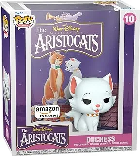 Funko Pop! VHS Cover: Disney - Duchess - Aristocats - Amazon Exclusive - Collectable Vinyl Figure - Gift Idea - Official Merchandise - Toys for Kids & Adults - Movies Fans