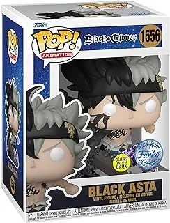 Black Clover Black Asta GITD Pop! Vinyl Figure - EE Excl.