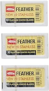 Feather Double Edge Safety Razor Blades 30 Count