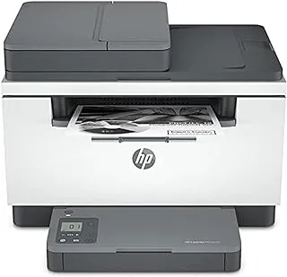 طابعة HP LaserJet MFP M236sdn ذات الأعطال - خرطوشة JetIntelligence، طباعة على الوجهين، وحدة تغذية تلقائية للمستندات - طباعة، نسخ، مسح ضوئي - سرعة طباعة تصل إلى 29 صفحة في الدقيقة (أسود) - 9YG08A، أبيض، قياسي