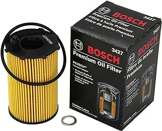 Bosch Automotive 3427 Premium FILTECH Oil Filter 2012-17 Hyundai Azera,2010-18 Hyundai Santa Fe,2013,2017 Hyundai Santa Fe XL,2014-16 Kia Cadenza,2011-2012,2014-2019 Kia Sedona,2011-2019 Kia Sorento