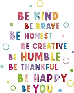 BPA® Multicolor Vinyl Colorful Inspirational Wall Decal - 3 sheets colorful wall stickers and each sheet is about 11 x 11 inches