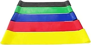 Fitness Resistance Band set 5 Levels Elastic Latex Strength Training Athletic Rubber Loops Bands Workout Fitness Equipment