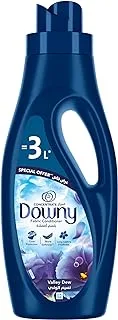 Downy Fabric Conditioner, Concentrate, Valley Dew Variant, Color Protection, More Softness, Longer Lasting Freshness, 1L Equal to 3L of Downy Dilute