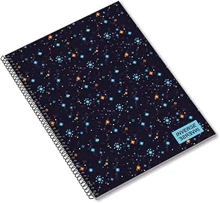 Ambar 80 Sheets 70 GSM Inverse Teen Spiral Note Book, A4 Size