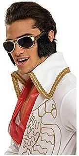 Rubie's Costume Elvis Presley Sunglasses with Attached Sideburns