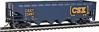 Walthers Trainline HO Scale Model Offset Hopper CSX, Model:931-1425