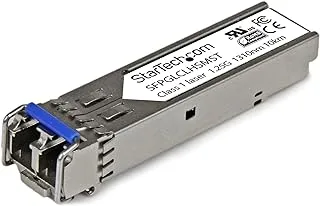 StarTech.com وحدة SFP المتوافقة مع Cisco GLC-LH-SM - 1000BASE-LX/LH - 1GE Gigabit Ethernet SFP - LC 20 كم - 1310 نانومتر - Cisco IE3400، IE3300، IE3200 (SFPGLCLHSMST)