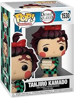 Funko Pop! Animation: Demon Slayer - Tanjiro Kamado - (Kimono) - Collectable Vinyl Figure - Gift Idea - Official Merchandise - Toys for Kids & Adults - Anime Fans - Model Figure for Collectors