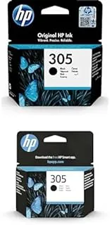 HP Black Original Ink Cartridge + Original Ink Cartridge Black