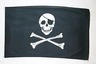 BPA® Pirate Regular Flag 2' x 3' - Pirates Flags 90 x 60 cm - Banner 2x3 ft Light Polyester