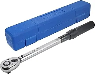 UYECOVE 1/2-Inch Drive Click Torque Wrench, Dual-Direction Click Professional Torque Wrench 10-160FT-LB/13.6-217Nm, Dual Range Scales Graduated in FT.LB and N.M