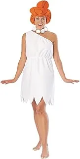 Rubie's Womens Wilma Costume, White, Standard