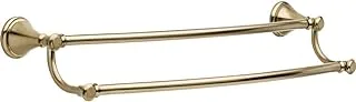 Delta Faucet Cassidy 24 inch Double Towel Bar, Champagne Bronze, Bathroom Accessories, 79725-CZ