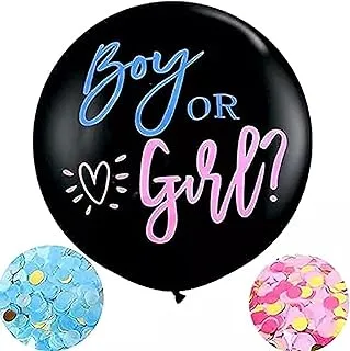 AMERTEER 2 Pack Gender Reveal Confetti Balloon 36