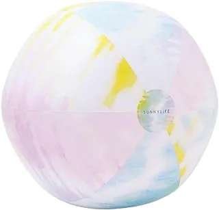 Sunnylife XL Inflatable Beach Ball | Tie Dye Sorbet