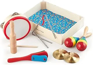 Melissa & Doug Band-In-A-Box Clap! Clang! Tap! Instrument Set 10488 Toy