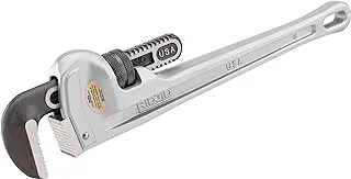 RIDGID 31110 Model 836 Aluminum Straight Pipe Wrench, 36-inch Plumbing Wrench