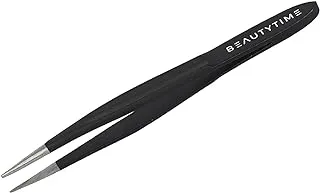 Beautytime Point Tweezer, Gunmetal Finish