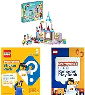 LEGO Disney Princess Creative Castles With LEGO Book & LEGO Surprise Stickers!