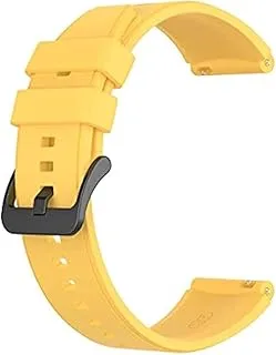 Generic Warable Devices Accessories - 22mm Silicone Bracelet For Huáwéi Watch GT2 Pro GT 2e 46mm Smárt Wátch Band HÓNÓR 2 GS Wrist Strap (Yellow Pro)