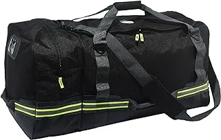 Ergodyne - 13009 Arsenal 5008 Firefighter Turnout Gear and Safety Duffel Bag for Fire, Fall Protection and Sport Gear Bag Use, Black