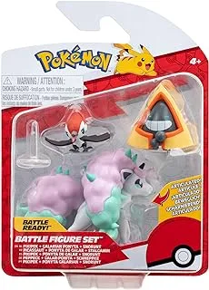 Pokemon Battle Figure 3 Pack Pikipek + Galarian Ponyta + Snorunt